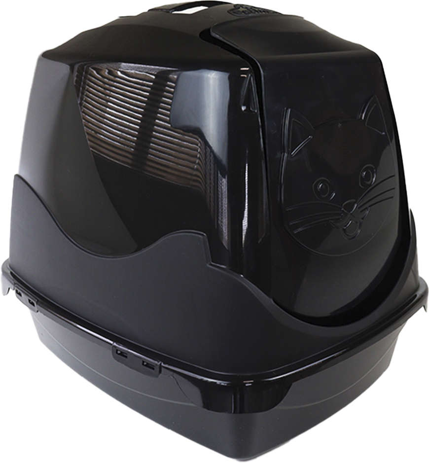 Banheiro Pet Injet Toilet Black para Gatos - Tam. Único