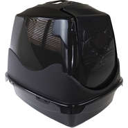 Banheiro Pet Injet Toilet Black para Gatos - Tam. Único