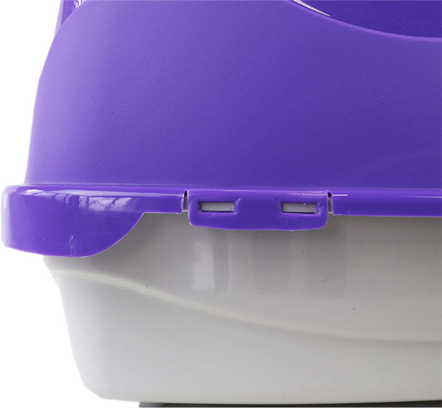 Banheiro Pet Injet Toilet Lilás para Gatos - Tam. Único