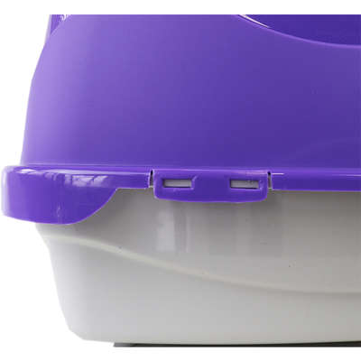 Banheiro Pet Injet Toilet Lilás para Gatos