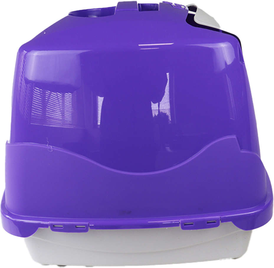 Banheiro Pet Injet Toilet Lilás para Gatos - Tam. Único