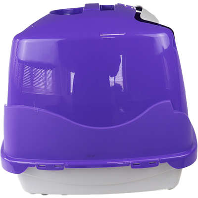 Banheiro Pet Injet Toilet Lilás para Gatos
