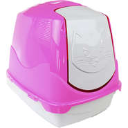 Banheiro Pet Injet Toilet Rosa para Gatos - Tam. Único