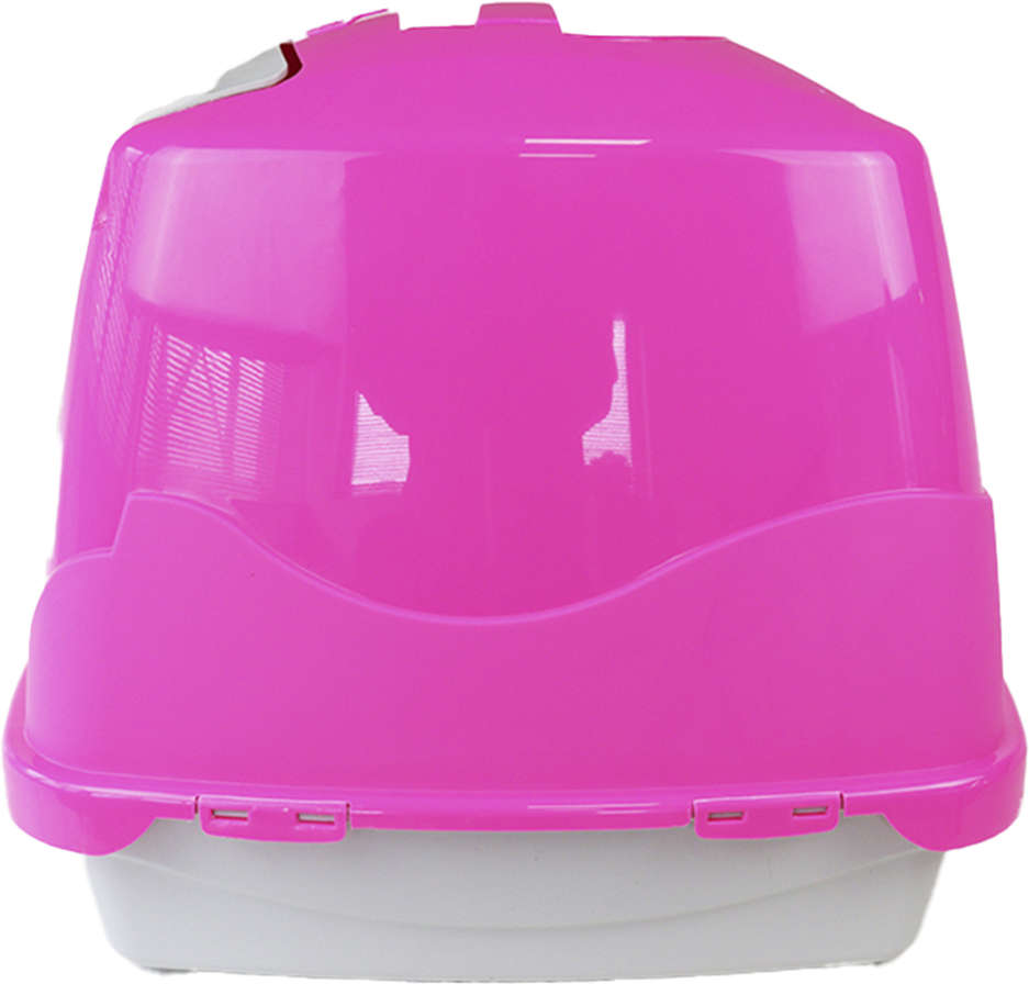 Banheiro Pet Injet Toilet Rosa para Gatos - Tam. Único