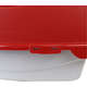Banheiro Pet Injet Toilet Vermelho para Gatos