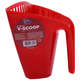 Pá Higiênica Pet Injet V Scoop Furba Vermelho