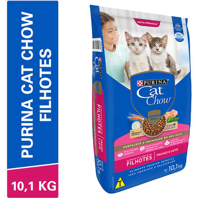 Ração Nestlé Purina Cat Chow Filhotes Frango e Leite