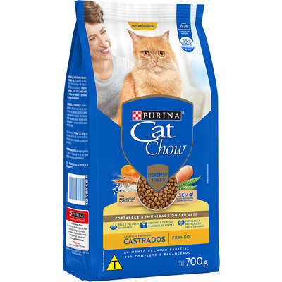 Ração Nestlé Purina Cat Chow para Gatos Castrados