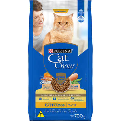 Ração Nestlé Purina Cat Chow para Gatos Castrados