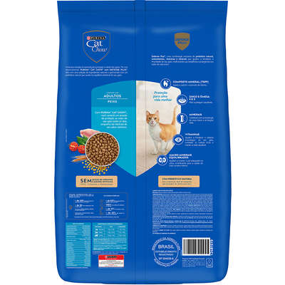 Ração Nestlé Purina Cat Chow Adultos Defense Plus Peixe