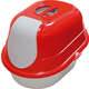 Banheiro  Furacão Pet Cat Toalete Vermelho para Gatos