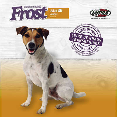 Ração Seca Supra Frost Adult SB Cães Adultos Raças Minis e Pequenas