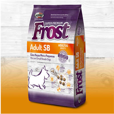 Ração Seca Supra Frost Adult SB Cães Adultos Raças Minis e Pequenas