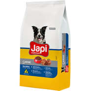 Ração Seca Japi Tradicional Premium Carne para Cães Adultos - 7Kg