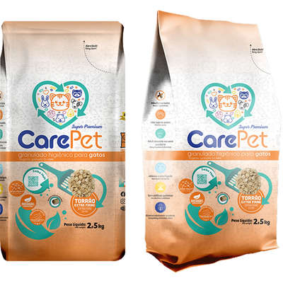Granulado Higiênico CarePet Super Premium Especial para Gatos