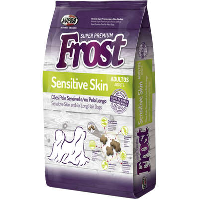 Ração Seca Supra Frost Sensitive Skin Cães Adultos Sensíveis e de Pelos Longos