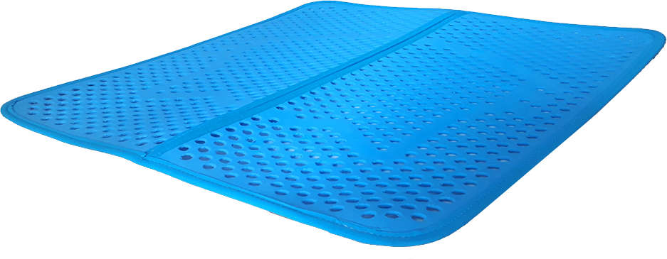 Tapete Sanitário São Benedito Pet Coletor de Areia TapeCats Azul para Gatos Pequeno Porte - Tam. Único