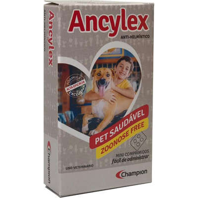 Anti-Helmíntico Ancylex Champion Family Health para Cães