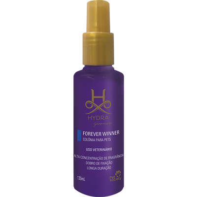 Colônia Hydra Groomers Forever Winner para Cães e Gatos