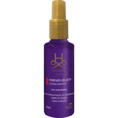 Colônia Hydra Groomers Forever Velvety para Cães e Gatos