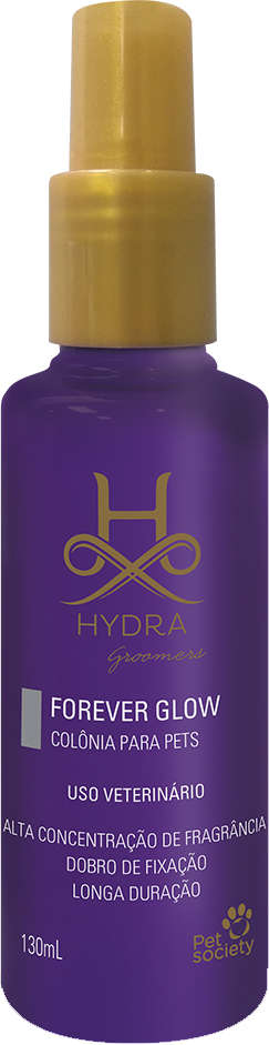 Colônia Hydra Groomers Forever Glow para Cães e Gatos - 130 mL