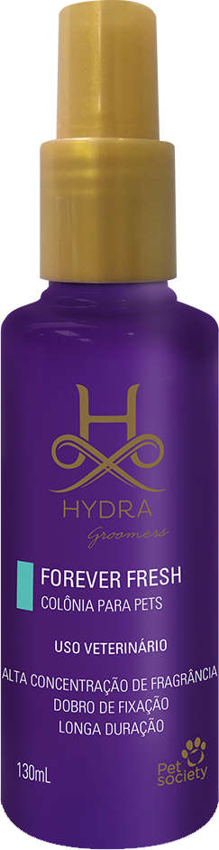 Colônia Pet Society Hydra Groomers Forever Fresh - 130 mL