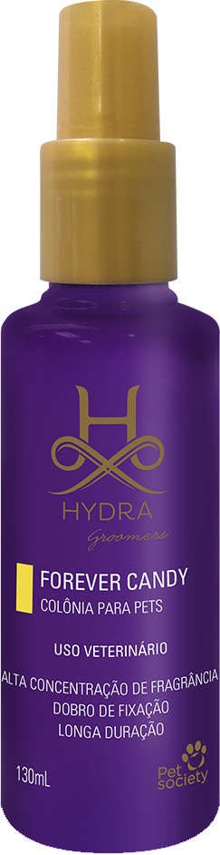 Colônia Pet Society Hydra Groomers Forever Candy - 130 mL