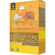 Ração Seca Farinhada Nutrópica Mel e Ovos para Pássaros - 1Kg
