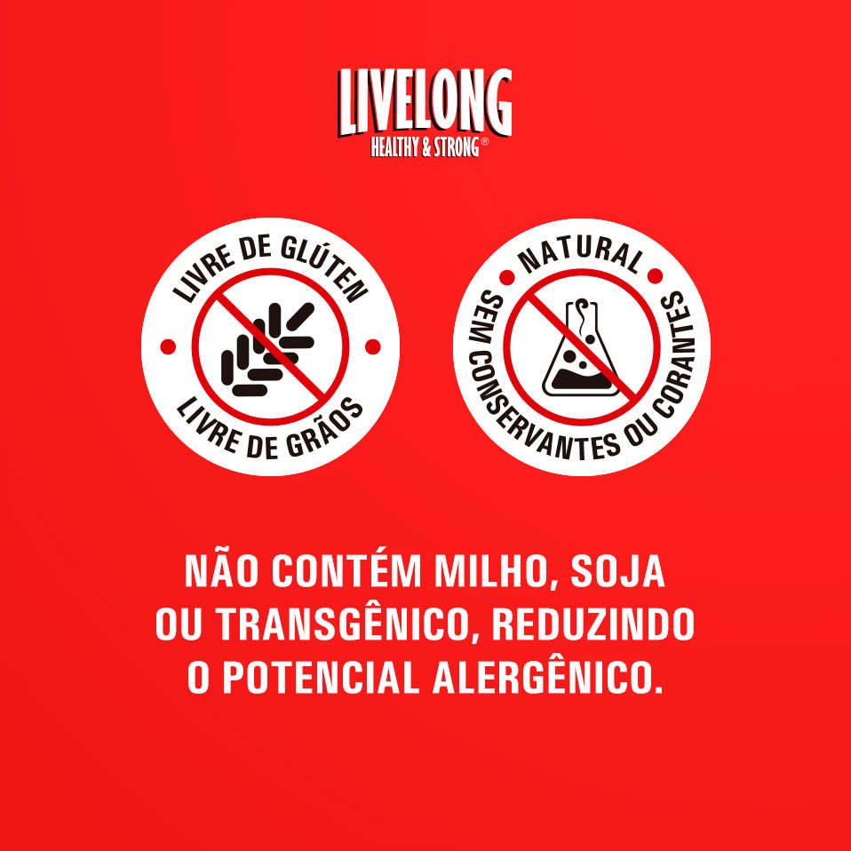 Alimento Natural Livelong Javali para Gatos - 300 g
