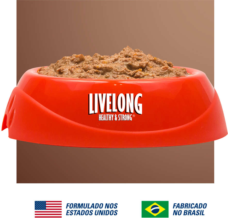 Alimento Natural Livelong Javali para Gatos - 300 g