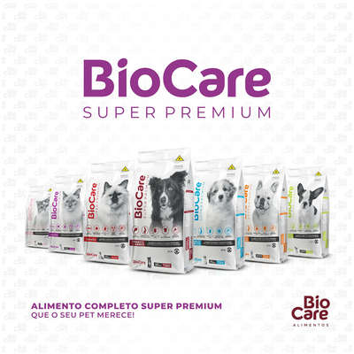 Ração Seca Biocare Super Premium Salmão para Gatos Adultos”
