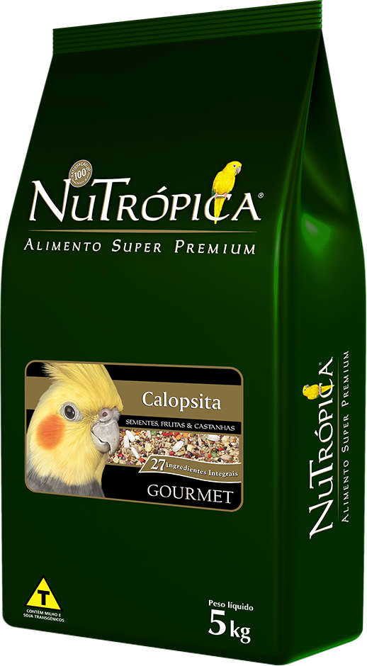 Ração Nutrópica Gourmet para Calopsitas - 5Kg