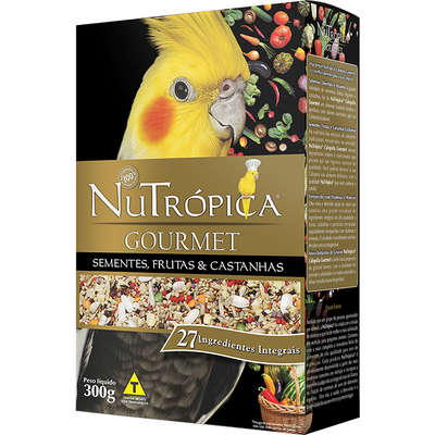 Ração Nutrópica Gourmet para Calopsitas