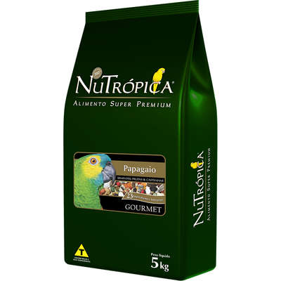 Ração Nutrópica Gourmet para Papagaios