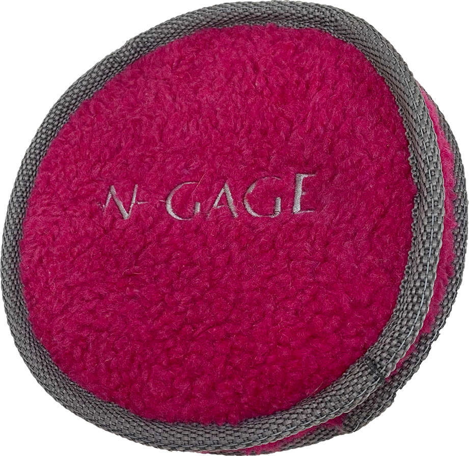 Brinquedo Mordedor Squeaker Disc Vermelho para Cães - Tam. Único
