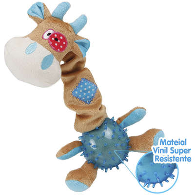 Brinquedo Chalesco Pelúcia Girafun para Cães
