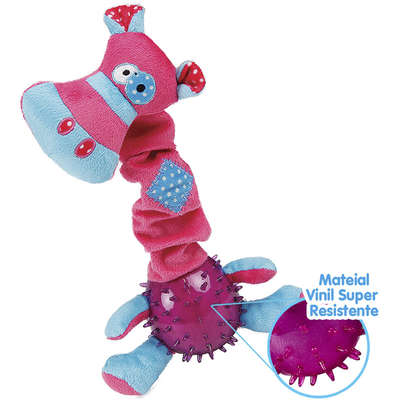 Brinquedo Chalesco Pelúcia Girapets para Cães