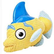 Brinquedo Chalesco Pelúcia Tubafish para Cães - Tam. Único