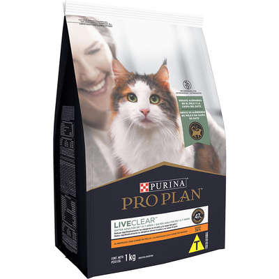 Ração Seca Nestlé Purina Pro Plan Live Clear Frango para Gatos
