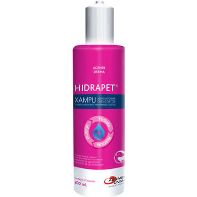 Shampoo Hidrapet Agener União para Cães e Gatos