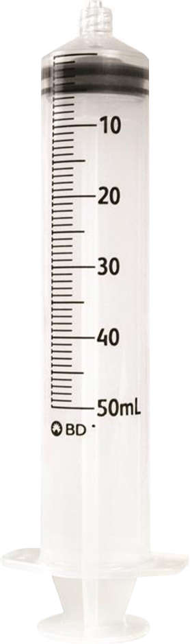 Seringa BD LL Brasil para Medicamentos Injetavéis - 50 mL