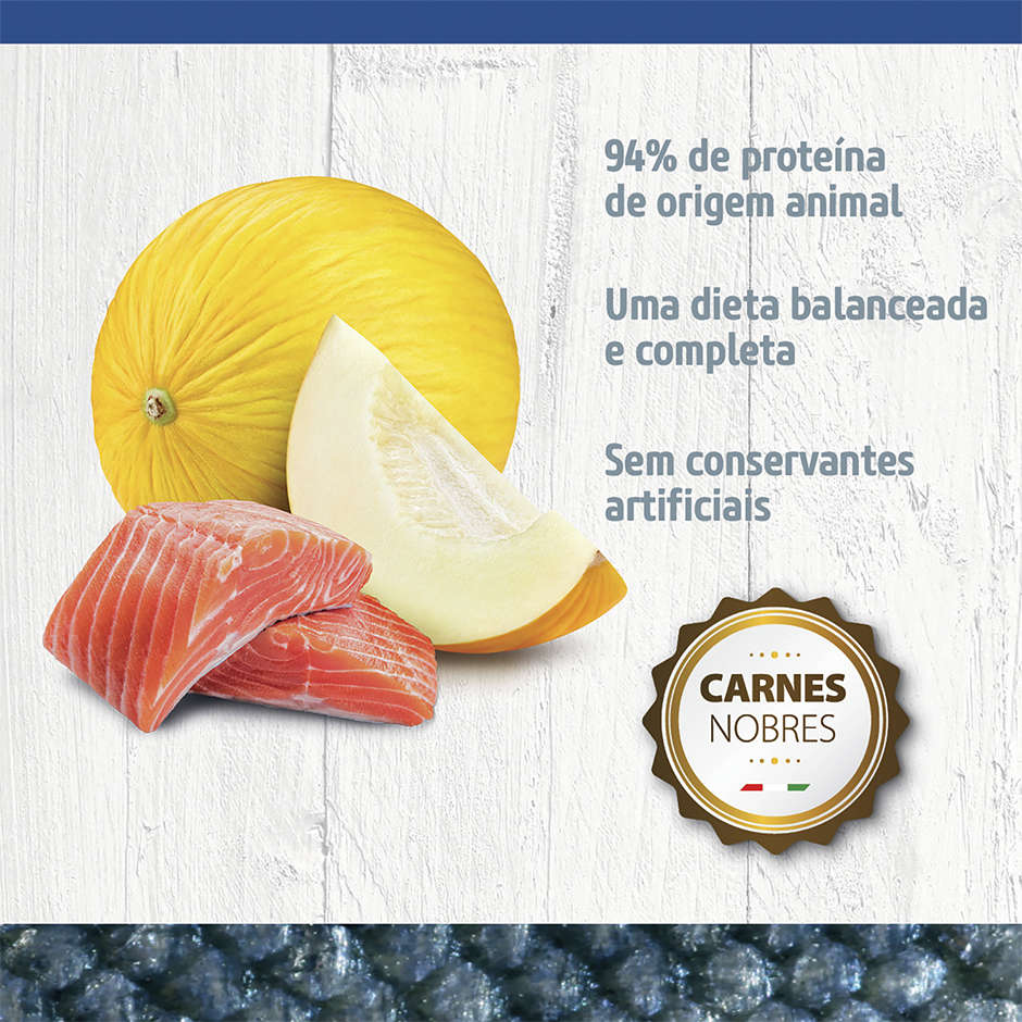 Ração Seca Farmina N&D Ocean Salmão e Melão para Cães Adultos Raças Pequenas - 2,5Kg