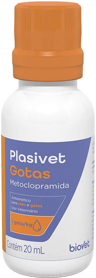 Antiemético Biovet Plasivet em Gotas - 20 mL