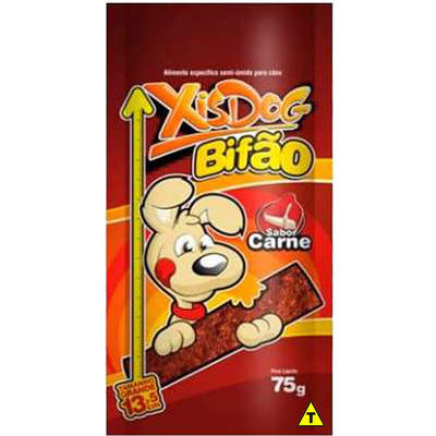 Bifão XisDog Carne para Cães - 75 g