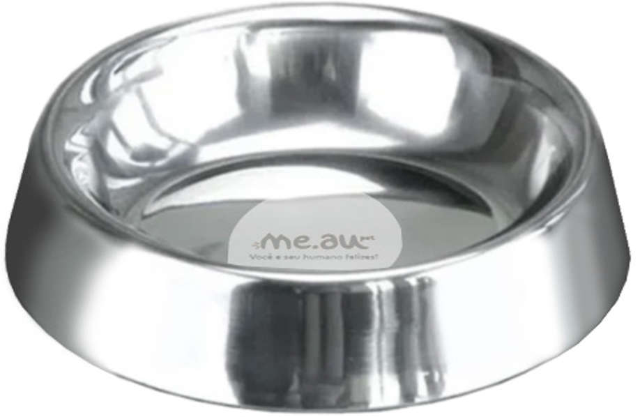 Comedouro Meau Inox para Cães e Gatos - 450 mL