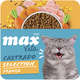 Ração Seca Total Max Cat Vita Selection Frango para Gatos Castrados