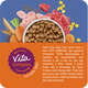 Ração Seca Total Max Dog Vita Selection Carne & Frango para Cães Adultos