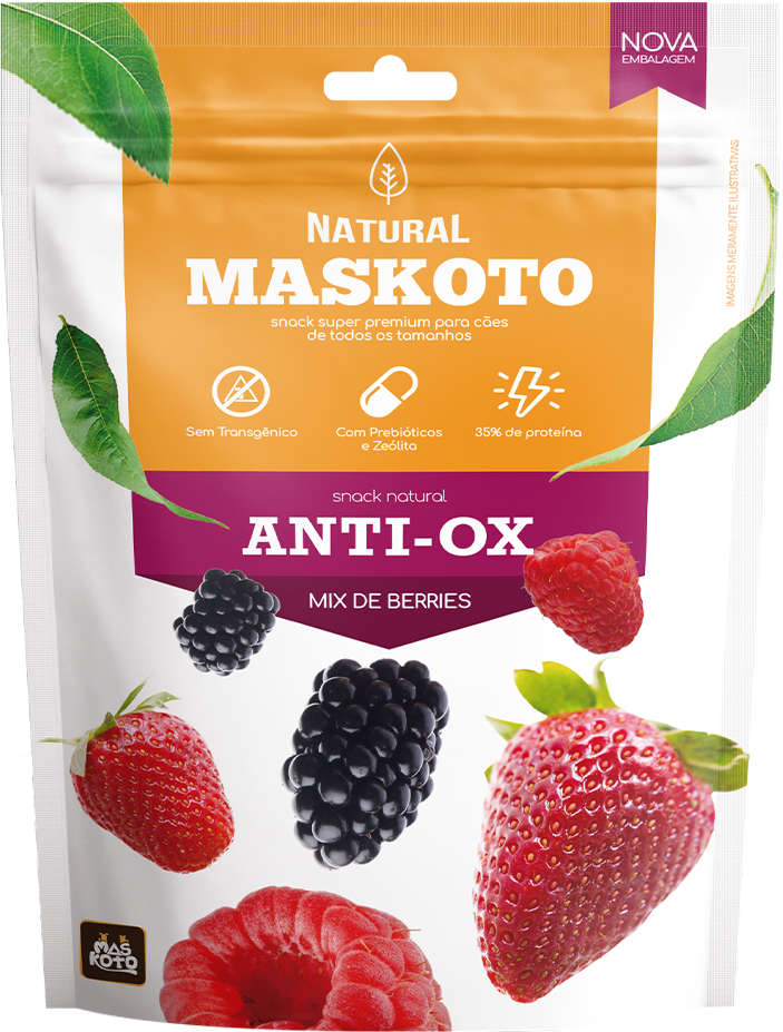 Snack Maskoto Anti Ox Mix de Berries - 300 g