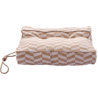 Cama Snooze Pufe Lazy Zig-Zag Champagne