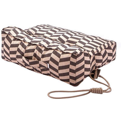 Cama Snooze Pufe Lazy Zig-Zag Chumbo